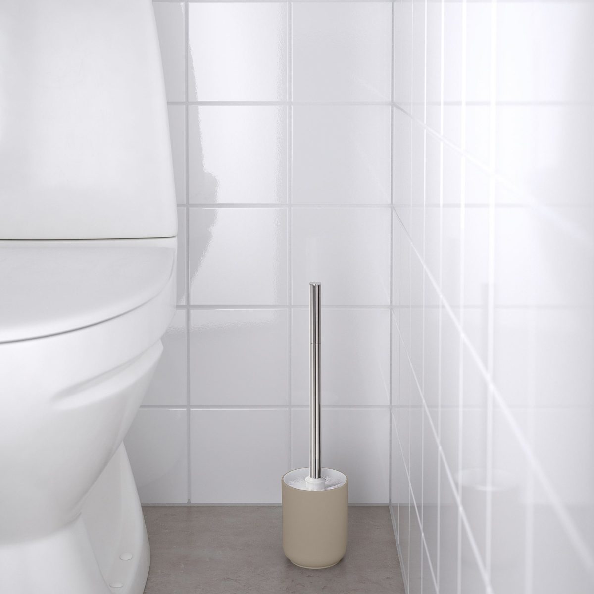 Tuvalet Fırçası, Bej, 38 cm – 3. görsel