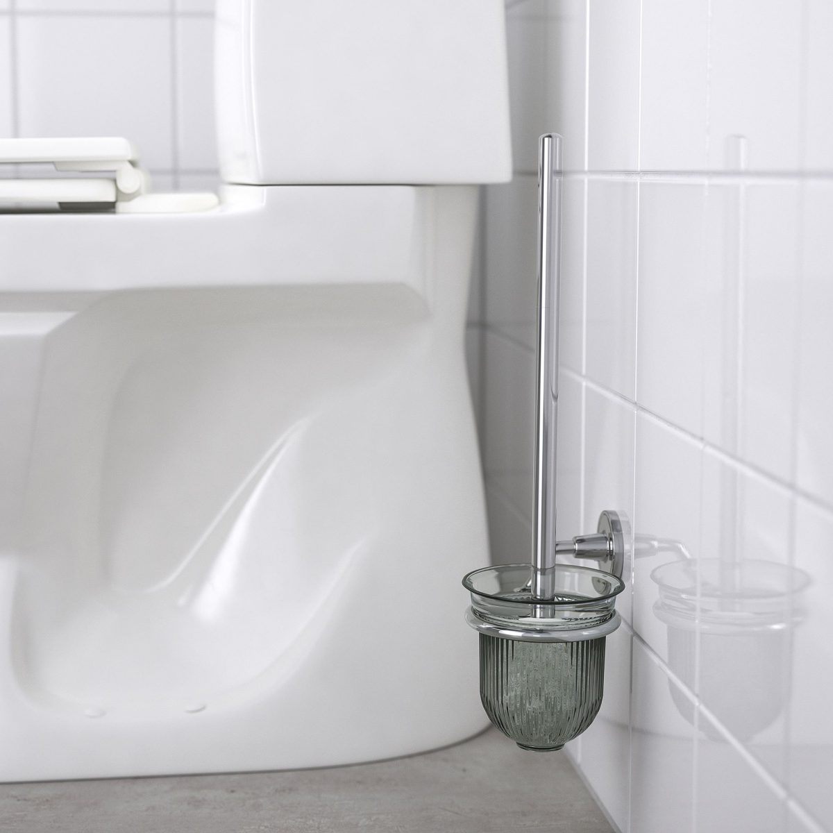 Tuvalet Fırçası, Krom Görünümlü, 40 cm – 2. görsel