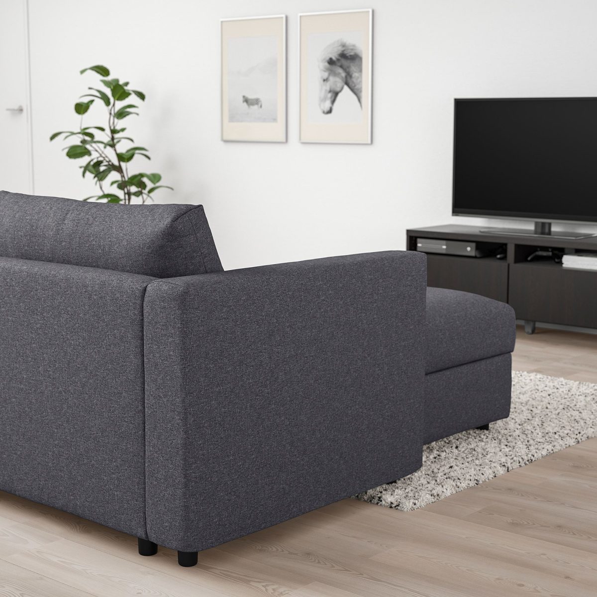 Uzanma Koltuğu, Orta Gri, Dar Kolçaklı – 3. görsel