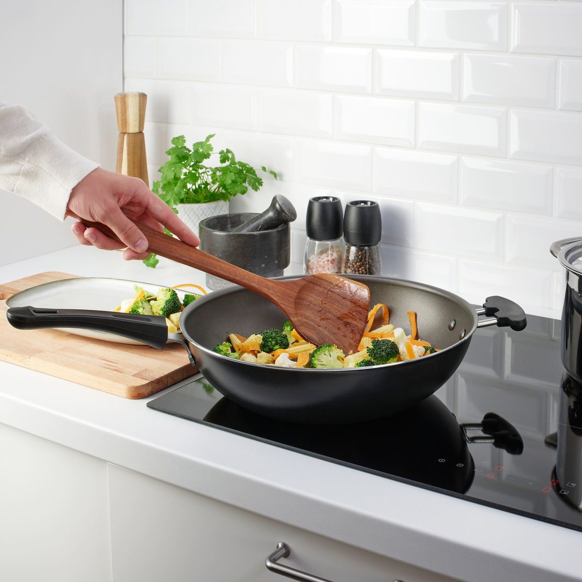 Wok Spatulası, Ceviz, 35 cm – 4. görsel