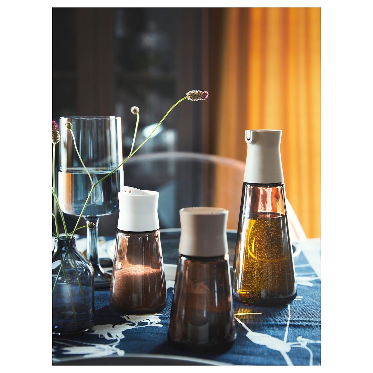 Yağdanlık, Cam-Kahverengi, 30 cl, 19 cm – 2. görsel