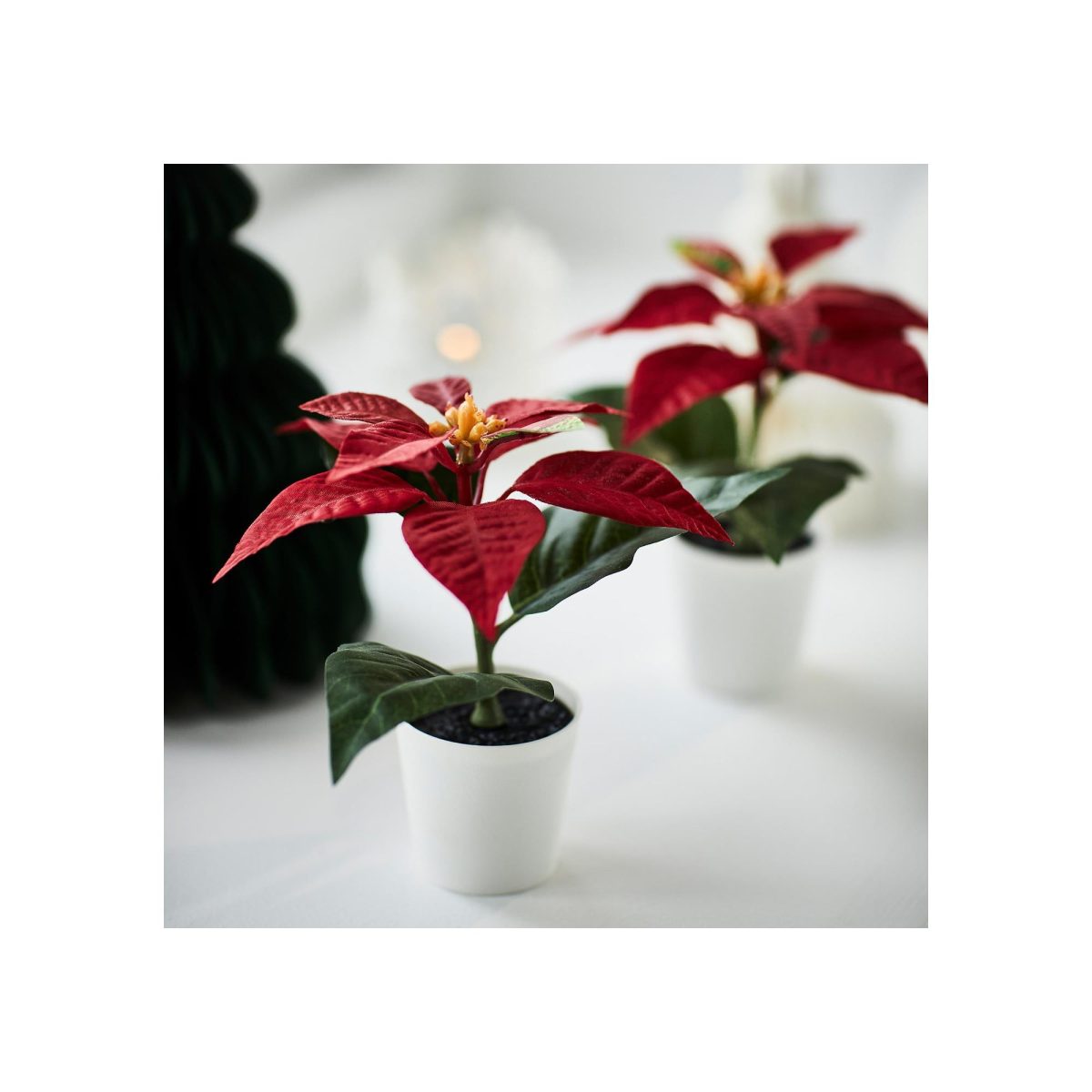 Yapay Bitki, Kırmızı, 6 cm, Atatürk Çiçeği, İç-Dış Mekan – 2. görsel
