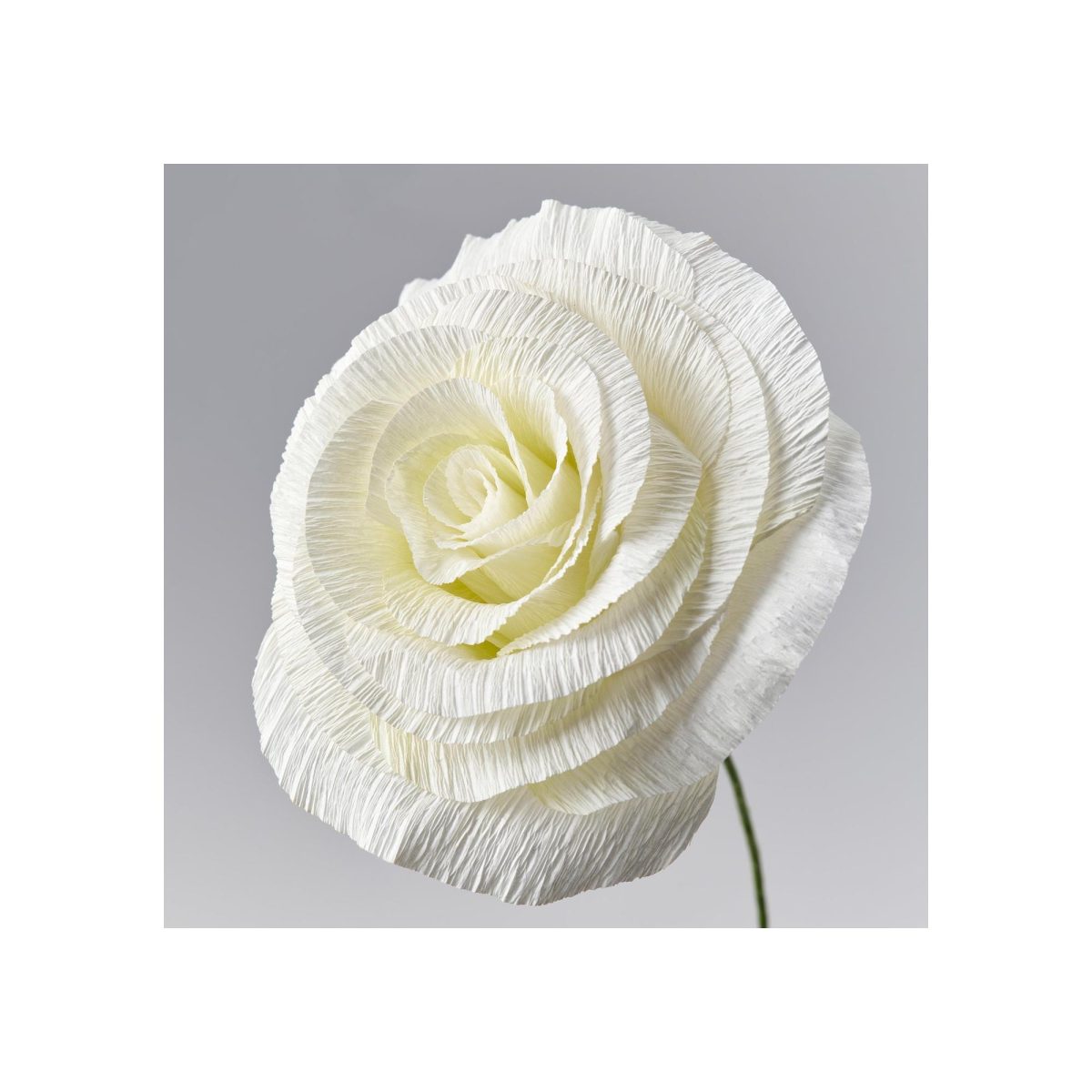 Yapay Çiçek, Beyaz, 50 cm, Gül – 4. görsel