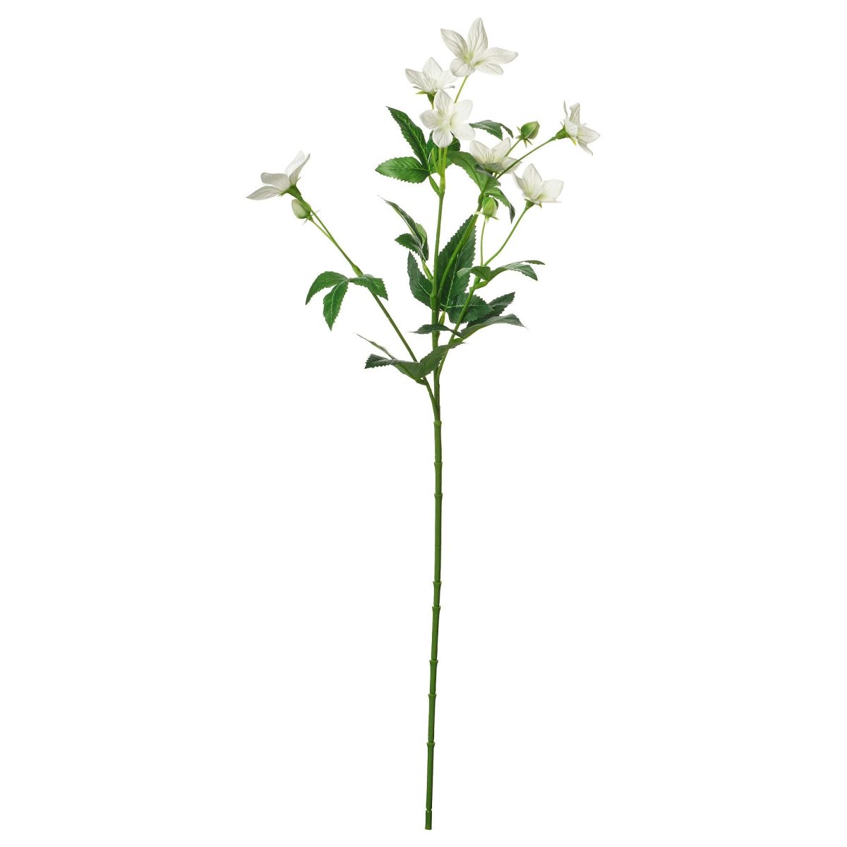 Yapay Çiçek, Beyaz, 60 cm, Lalegül, İç-Dış Mekan