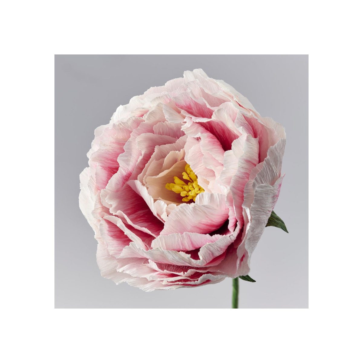 Yapay Çiçek, Beyaz-Açık Pembe, 50 cm, Şakayık – 4. görsel