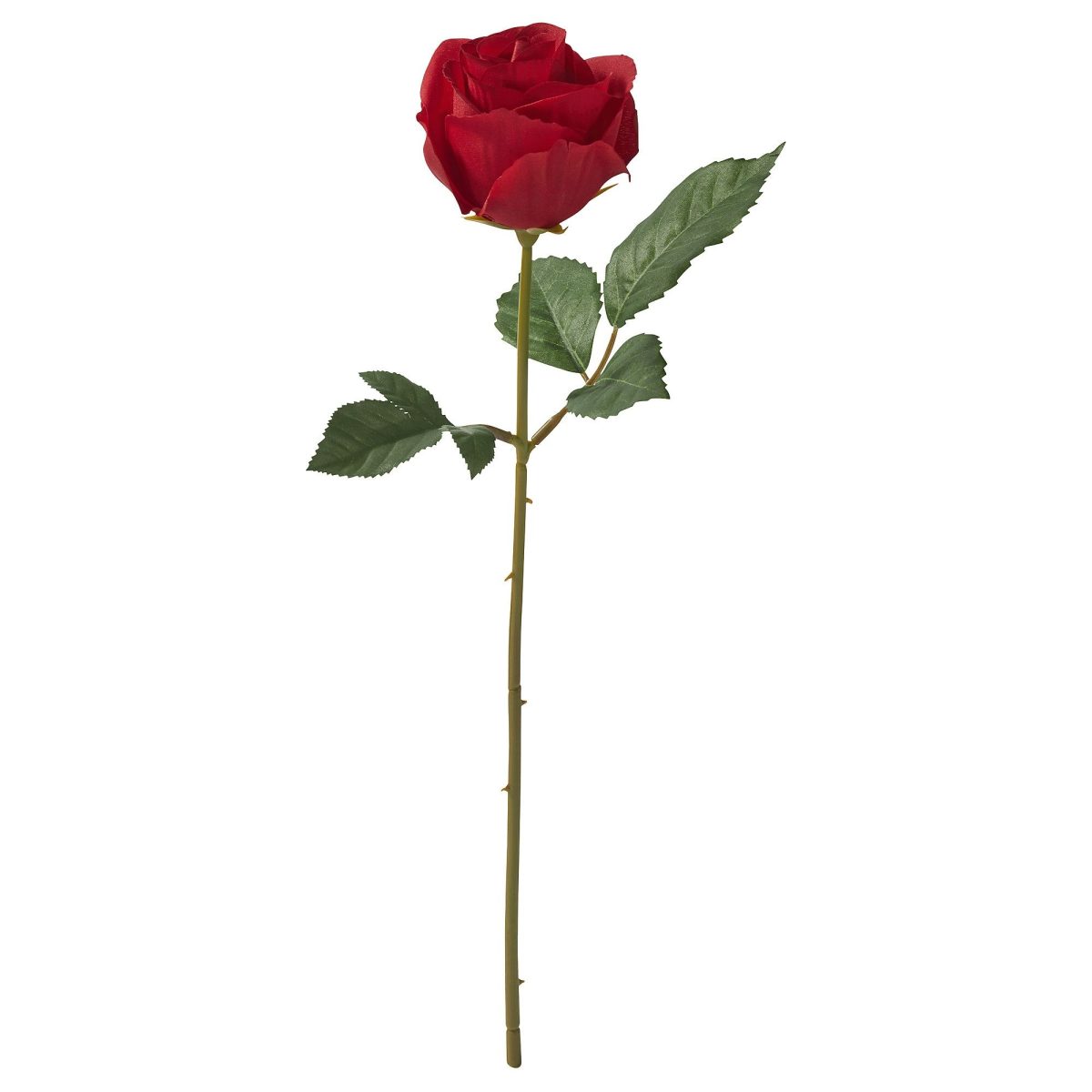 Yapay Çiçek, Kırmızı, 40 cm, Yıldız Çiçeği, İç/Dış Mekan