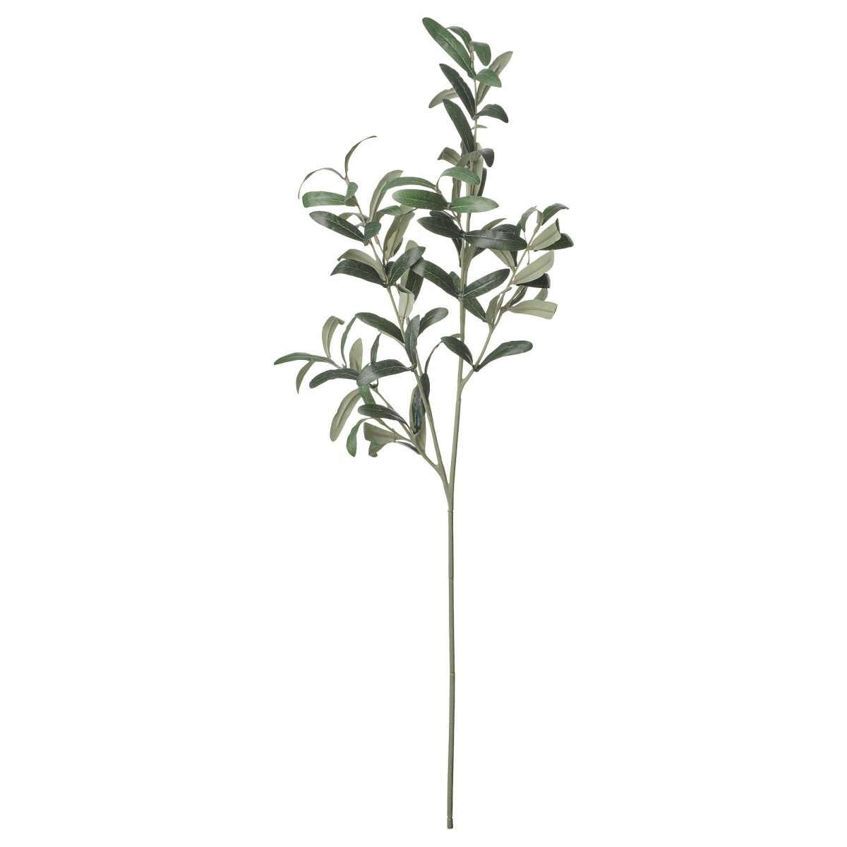Yapay Çiçek, Yeşil, 75 cm, Zeytin Dalı, İç-Dış Mekan