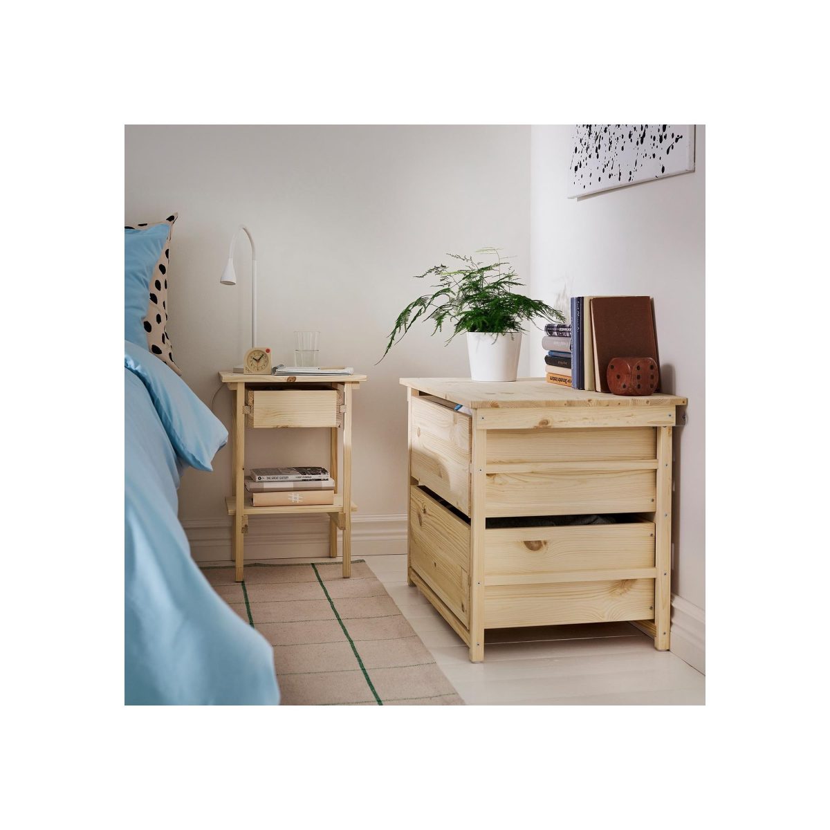 Yatak Odası Seti, Çam, 3'lü Set – 2. görsel