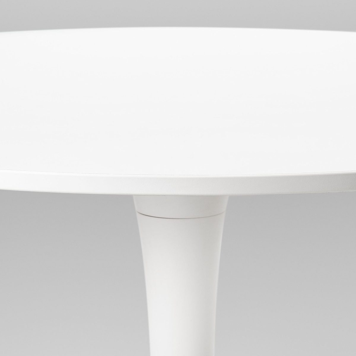 Yemek Masası Tablası, Beyaz, 103 cm