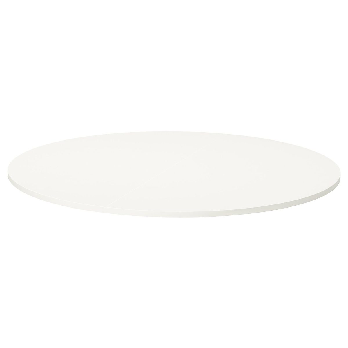 Yemek Masası Tablası, Beyaz, 107 cm
