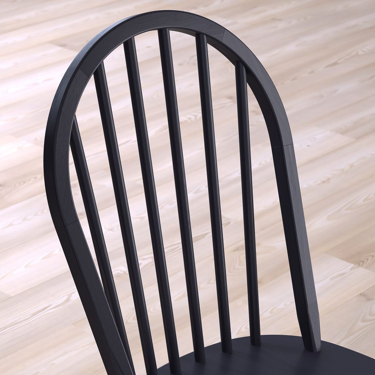 Yemek Masası Takımı, Akasya-Siyah, 6 sandalyeli, Sabit, 235 cm – 3. görsel