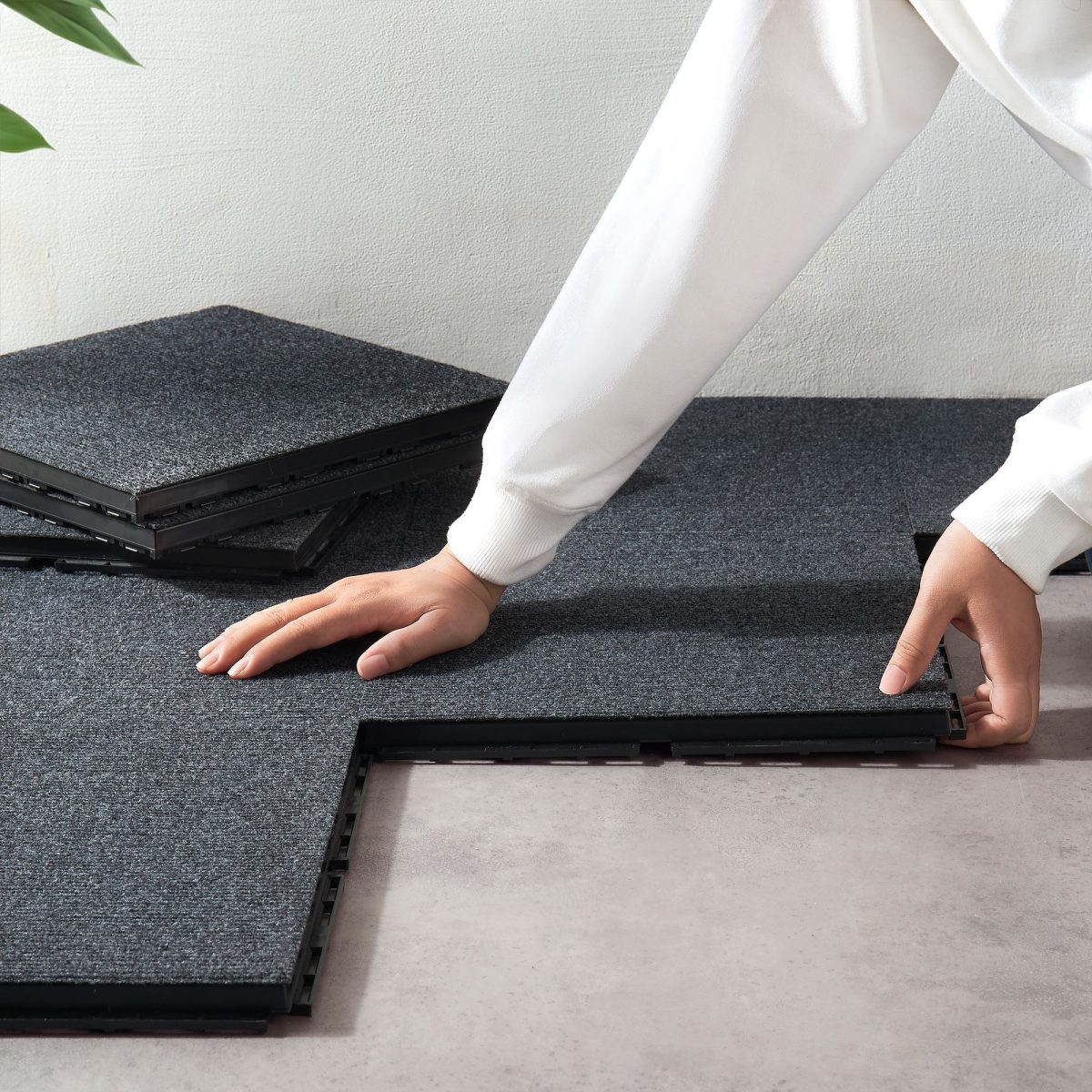 Yer Döşemesi, Koyu Gri, 0.81 m², 9 adet – 3. görsel