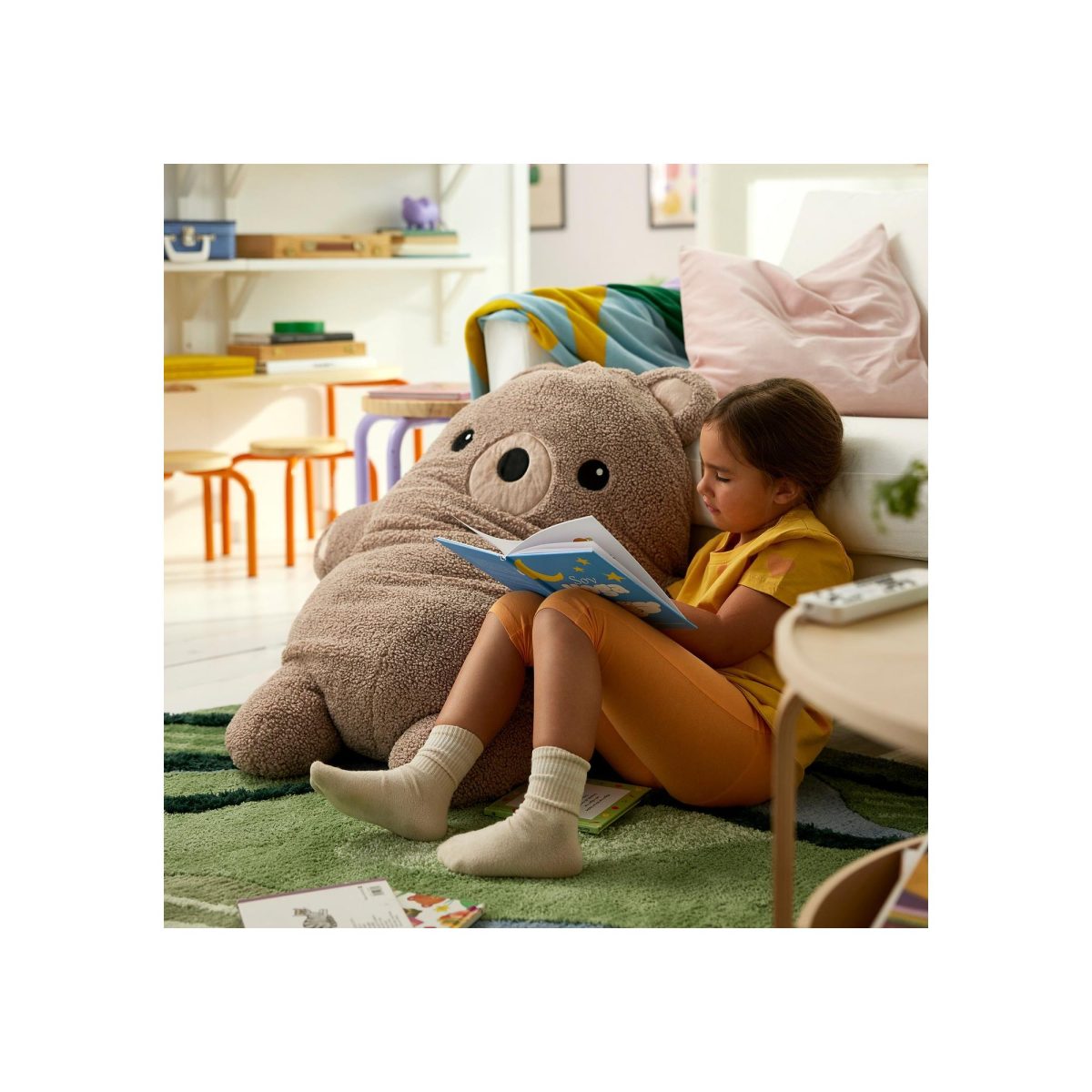 Yumuşak Oyuncak, Bej, 100 cm – 4. görsel