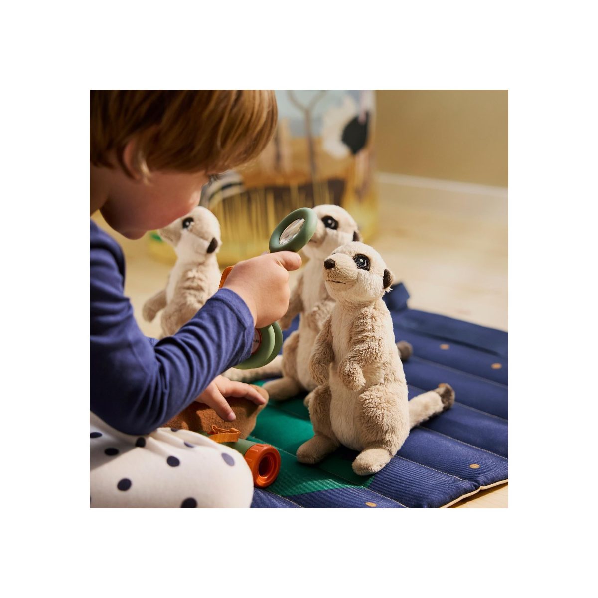 Yumuşak Oyuncak, Bej, 20 cm, Mirket – 2. görsel