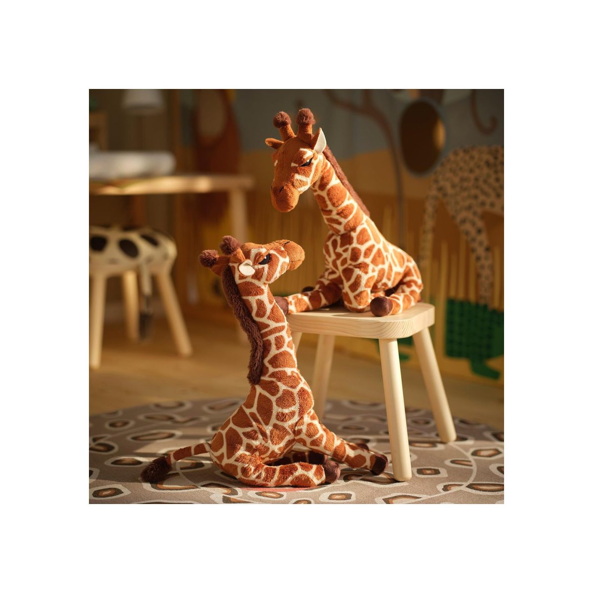 Yumuşak Oyuncak, Kahverengi, 45 cm, Zürafa Yavrusu – 4. görsel