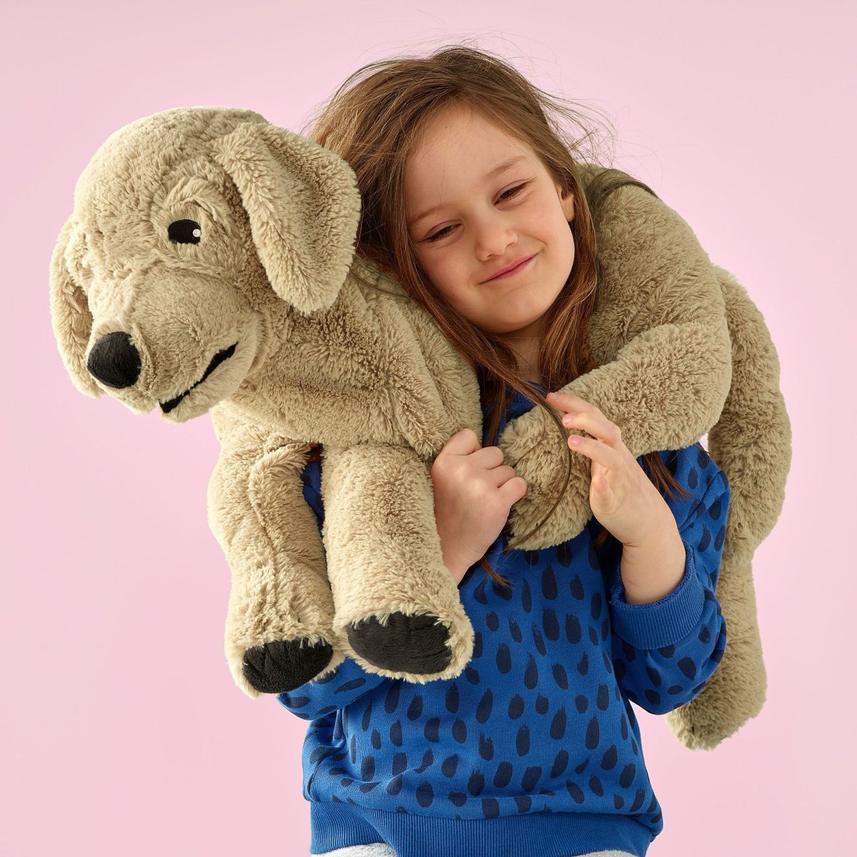 Yumuşak Oyuncak, Kahverengi, 70 cm, Köpek – 4. görsel