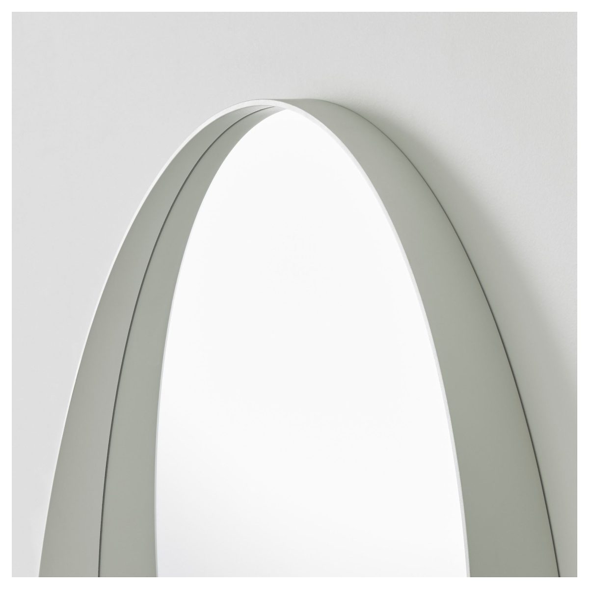 Yuvarlak Ayna, Beyaz, 80 cm – 3. görsel