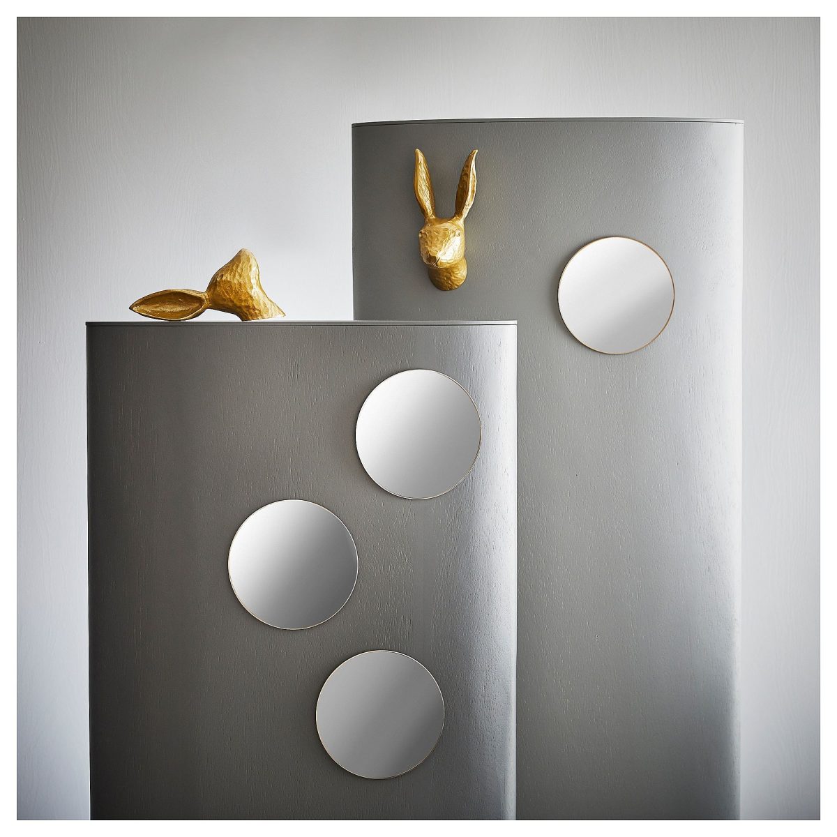 Duvar Aynası, Gri, 20 cm – 4. görsel