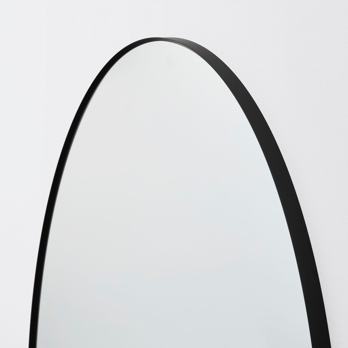 Yuvarlak Ayna, Siyah, 80 cm – 2. görsel