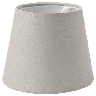 Abajur Başlığı, Açık Gri, 19 cm