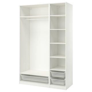 Açık Gardırop, Beyaz, 150x58x236 cm