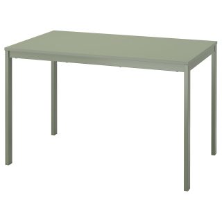 Açılır Yemek Masası, Yeşil, 4-6 kişilik, 120/180x74 cm