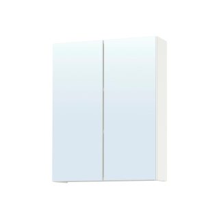 Banyo Duvar Dolabı, Beyaz, 60x17x75 cm