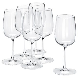 Beyaz Şarap Kadehi, Cam, 32 cl, 6 adet