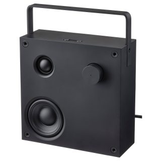 Bluetooth Hoparlör, Siyah, 20x20 cm
