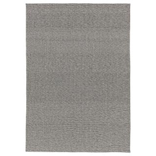 Büyük Halı, Gri-Beyaz, 155x220 cm, Dikdörtgen, Düz Dokuma