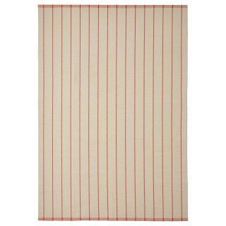 Büyük Halı, Kırık Beyaz-Kırmızı, 170x240 cm, Dikdörtgen, Düz Dokuma