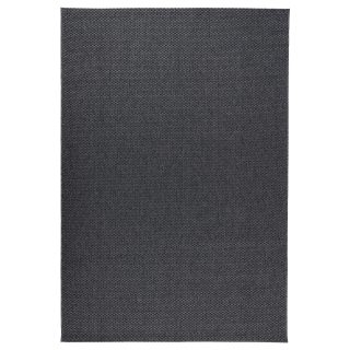 Büyük Halı, Koyu Gri, 200x300 cm, Dikdörtgen, Düz Dokuma, İç/Dış Mekan