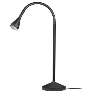 LED'li Çalışma Lambası, Siyah, 52 cm
