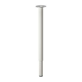 Çalışma Masası Ayağı, Beyaz, 60-90 cm, Ayarlanabilir