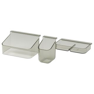 Çekmece Düzenleyici, Gri, 3'lü Set
