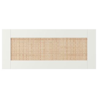 Çekmece Ön Paneli, Beyaz-Dokuma Kavak, 60x26 cm