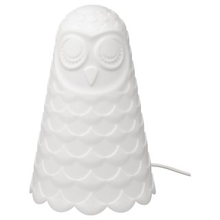 Çocuk Masa Lambası, Beyaz, 23 cm, LED'li