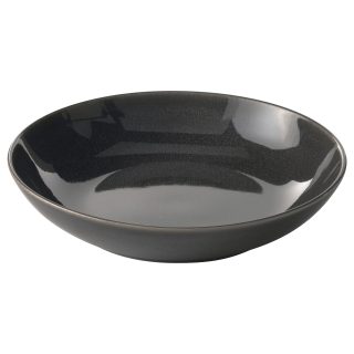Çukur Tabak, Koyu Gri, 21 cm