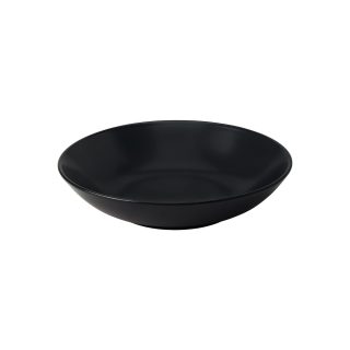 Çukur Tabak, Mat Koyu Gri, 23 cm