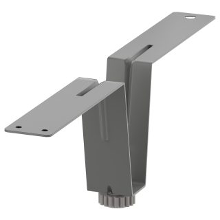 Destek Ayak, Gri, 10 cm