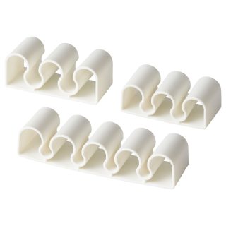 Kablo Tutucu, Beyaz, 3'lü Set