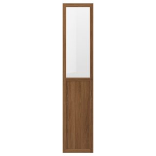 Kitaplık Kapağı, Kahverengi Ceviz Görünüm, 40x192 cm
