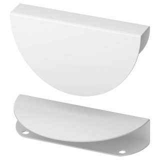 Kulp, Beyaz, 130 mm, 2 adet