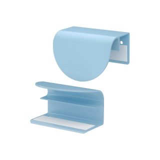 Kulp, Mavi, 60 mm, 2 adet