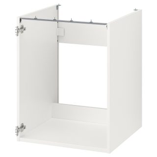 Lavabo Alt Dolabı İskeleti, Beyaz, 60x60x75 cm, Rafsız