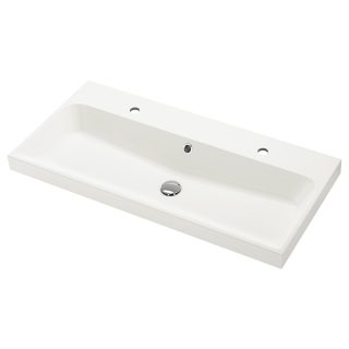 Lavabo, Beyaz, 100x48 cm