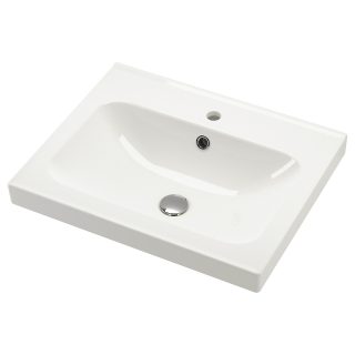 Lavabo, Beyaz, 62x49 cm