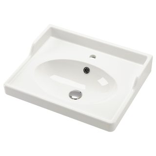 Lavabo, Beyaz, 62x49 cm