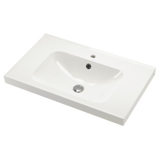 Lavabo, Beyaz, 82x49 cm