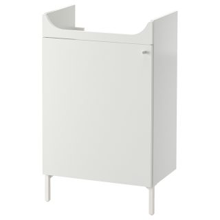 Lavabo Dolabı, Beyaz, 50x83 cm, 1 Kapaklı
